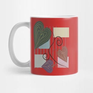 Hearts on Vines Mug